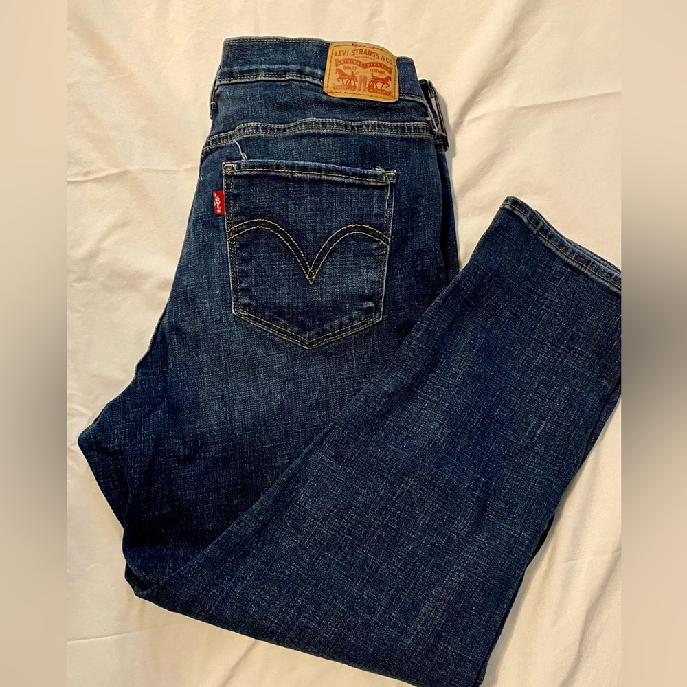 Ladies Classic Crop Jeans 14